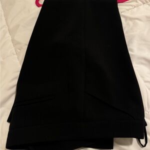 Black dress pants size 12 straight leg